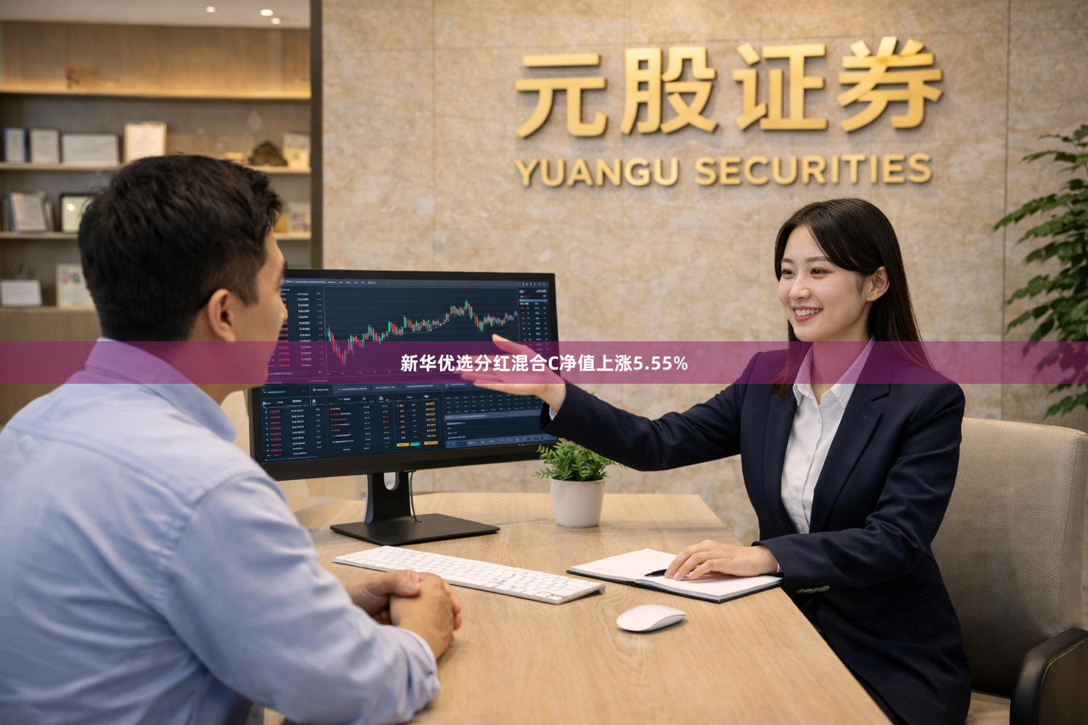 新华优选分红混合C净值上涨5.55%